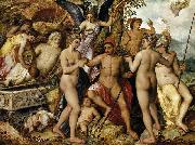 Frans Floris de Vriendt The Judgment of Paris oil painting